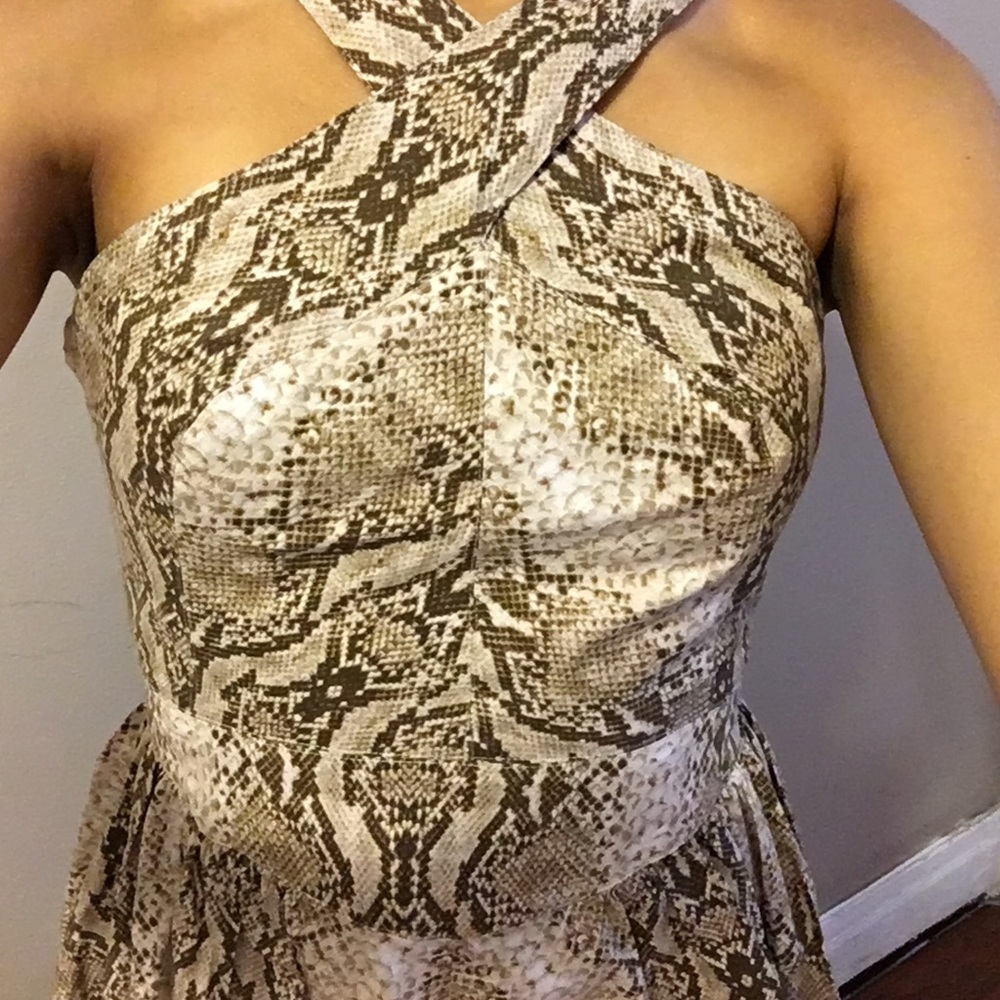 snakeskin dress - Picture 3 of 4